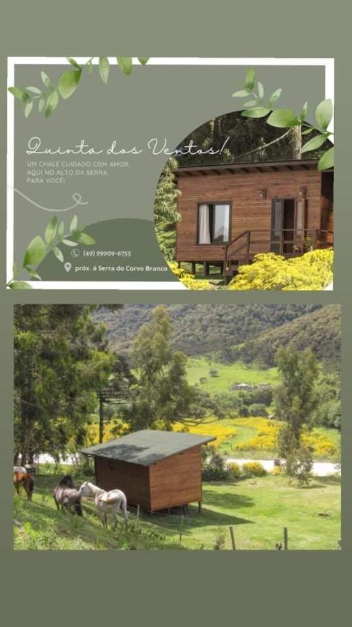 Quinta dos Ventos Chalé Urubici Exterior foto